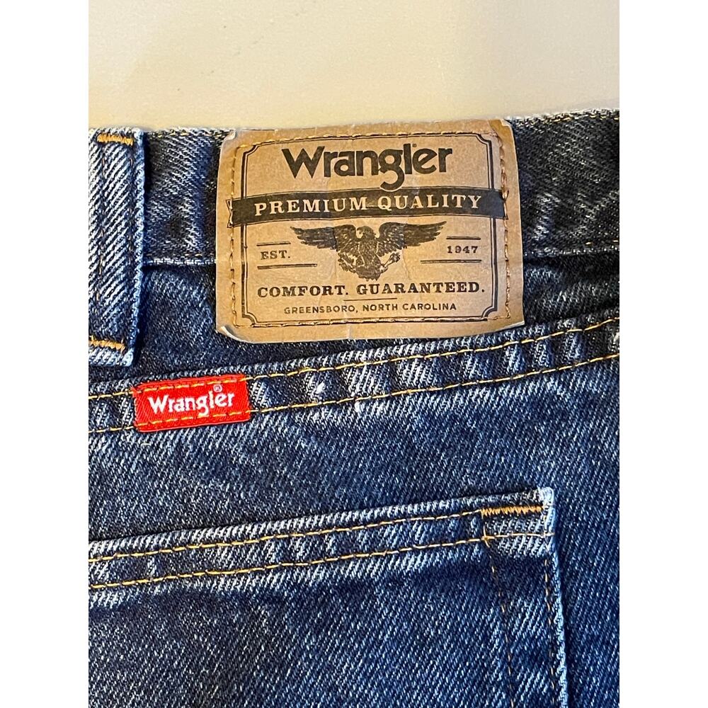 Wrangler Jeans Men's 42 X 30 Blue Relaxed Fit 100% Cotton - Picture 9 of 9